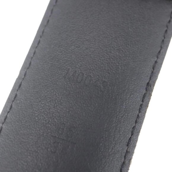 LOUIS VUITTON Monogram Eclipse Ceinture Voyager Belt LV Auth bs29690 - Picture 12 of 13